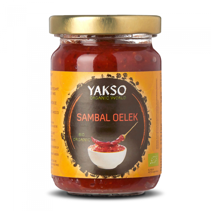 Yakso čili pasta Sambal Oelek BIO 100g DabaDaba