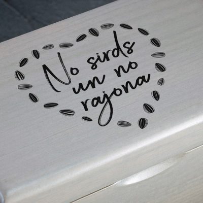 Koka kaste, dadzis, 153x95x83mm, No sirds un no rajona