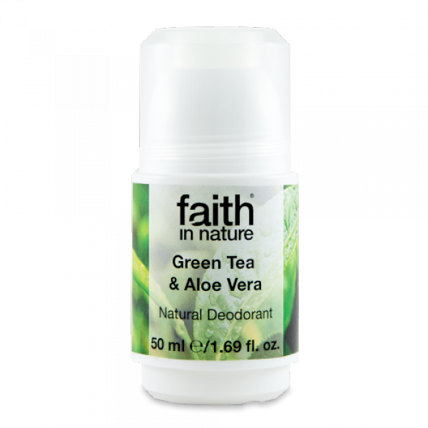Zaļās tējas un alveja dezodorants, 50ml