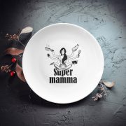 Šķīvis, dadzis, 205x205x25mm, Supermamma