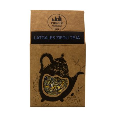 Kurmīši Z/S, Latgales ziedu tēja, BIO, 40g brūnā paciņā