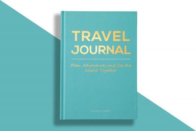 Joyful Couple, Travel Journal, zilos vākos