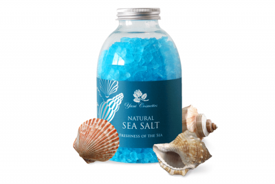 Yani Cosmetics, dabīgs jūras sāls ar jūras svaiguma notīm, 500g