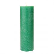 Un:Te zaļa rustikas svece