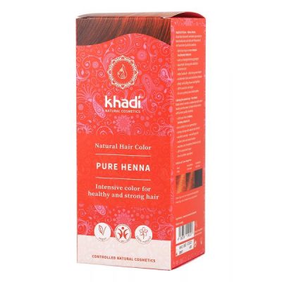 Khadi, sarkana matu krāsa, 100g