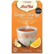 Yogi tea apelsīnu un vaniļas tēja 30,6 g oranžā iepakojumā