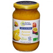 Saveurs et Fruits, ananasu un pasifloras biezenis, 310g