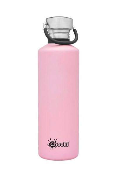 Cheeki, rozā tērauda pudele, 750ml