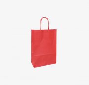 Dāvanu maisiņš, sarkans, 14x8x21cm