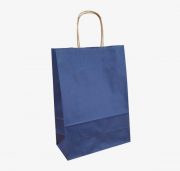 Dāvanu maisiņš, tumši zils, 22x10x31cm
