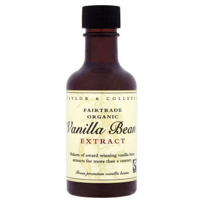 Taylor & Colledge, vaniļas ekstrakts, 100ml tumšā pudelītē