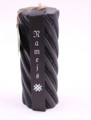 Dobeles sveces, melna fugūrsvece "Namejs", 67x150mm