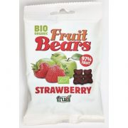 House of Denmark, želejas lācīši ar ābolu un zemeņu garšu, BIO, 50g baltā paciņā