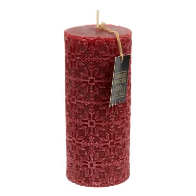 Dobeles sveces, sarkana fugūrsvece “Auseklis”, 60x135mm