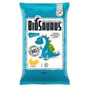 BioSaurus, kukurūzas uzkoda ar jūras sāli, BIO, 50g