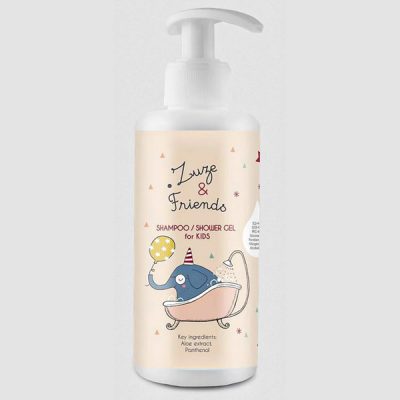 Zuze&Friends, šampūns un dušas želeja bērniem, 250ml