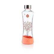 stikla pudele ar persika koka attēlu