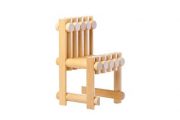 koka konstruktors - krēsls lellei