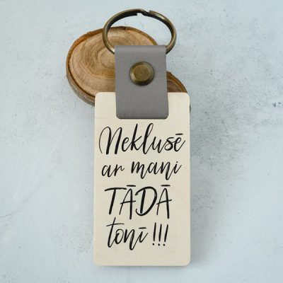 Atslēgu piekariņš, dadzis, Neklusē ar mani tādā tonī