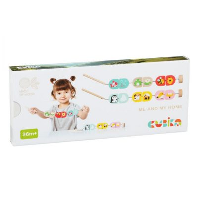 Eco Toys City, veramā koka spēle "Mana māja"