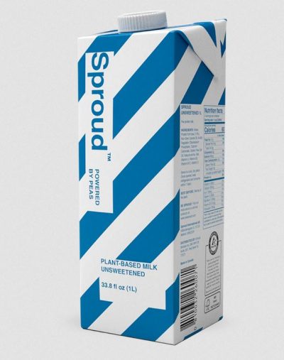 Sproud, zirņu piens kafijas pagatavošanai "Unsweetened", 1L