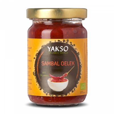 Yakso, čili pasta Sambal Oelek burkā