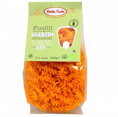 Dalla Costa, kukurūzas makaroni "Fusili", BIO, 250g