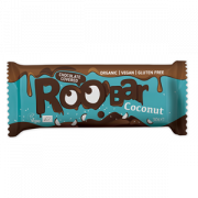 Roobar, kokosriekstu batoniņš ar šokolādes pārklājumu, 30g