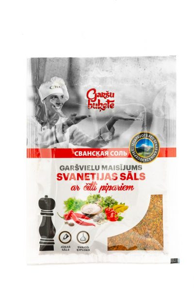 Garšu buķete, Svanetijas sāls ar čili pipariem, 40g
