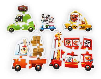 Eco Toys City, puzle "Automašīnas"