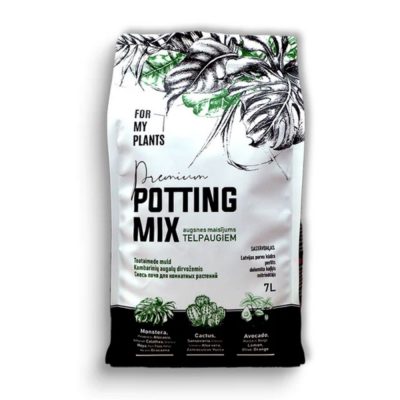 For my plants, augsnes maisījums telpaugiem "Potting mix" baltā maisā
