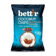 Bett'r, kokosriekstu čipsi ar kakao, BIO, 40g