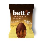 Bett'r, mandeles šokolādē, BIO, 40g