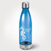 BPA free pudele, dadzis, 700ml, zila, Jūras zirdziņš, Peldu pret straumi