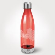 BPA free pudele, dadzis, 700ml, sarkana, Latvijas pilsētas