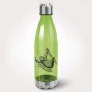 BPA free pudele, dadzis, 700ml, zaļa, Sliņķis, Slinkums dzert un slinkums nedzert
