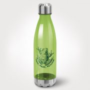 BPA free pudele, dadzis, 700ml, zaļa, Varde, Palec palec pietupies