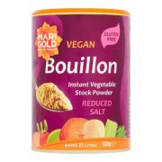 Marigold, vegānisks dārzeņu buljons ar samazinātu sāls daudzumu, 500g