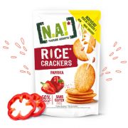 Nature Addicts, rīsu krekeri ar papriku, 85g