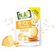 Nature Addicts, rīsu krekeri ar sieru, 85g