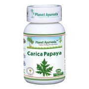 Planet Ayurveda, uztura bagātinātājs, Carica Papaya, 60kaps.