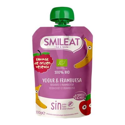 Smileat, ābolu, banānu un aveņu biezenis, 12m+, 100g