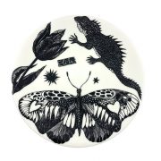 Patmalniece, porcelāna šķīvis “Iguana”