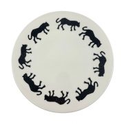 Patmalniece, porcelāna šķīvis “Zvēri”