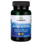 Swanson, astaksantīns 4mg, uztura bagātinātājs, 60 kapsulas