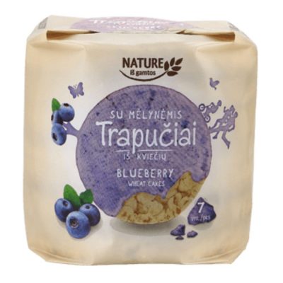 Nature, kviešu galetes melleņu glazūrā, 105g