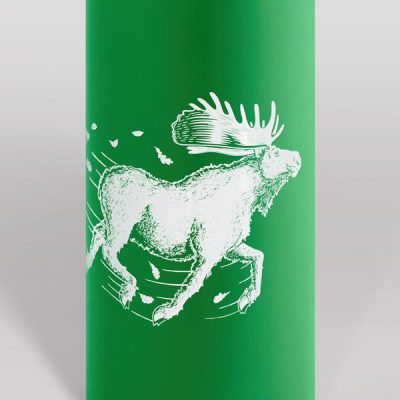 Alumīnija pudele, 550ml, zaļa, Alnis