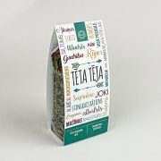 Dzērveņu un piparmētru tēja, daba, 40g, Tēta tēja