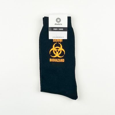 Zeķes, dadzis, unisex, Biohazard