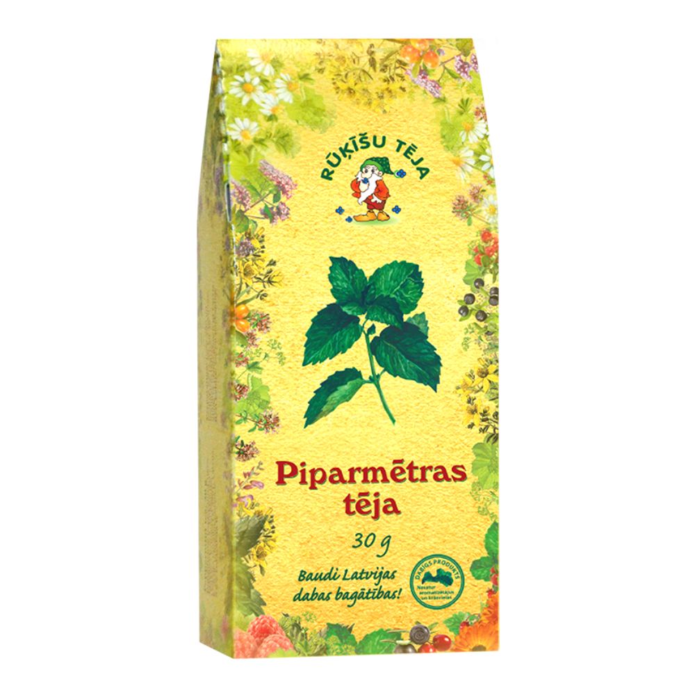 Rūķīšu tējas, piparmētru tēja, 30g – DabaDaba